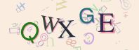 This is a captcha-picture. It is used to prevent mass-access by robots. (see: www.captcha.net)