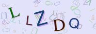 This is a captcha-picture. It is used to prevent mass-access by robots. (see: www.captcha.net)