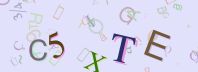 This is a captcha-picture. It is used to prevent mass-access by robots. (see: www.captcha.net)
